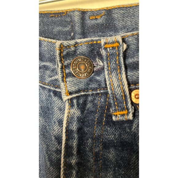 VINTAGE LEVIS 505 80'S HIGH WAIST MOM JEANS 22 - Picture 5 of 14
